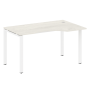 Стол криволинейный правый Metal System Style БП.СА-2 Пр 1400x900x750
