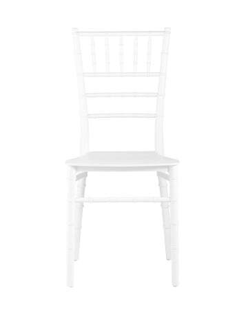 Стул Chiavari (Кьявари) пластик белый (Стул пластиковый Bride белый)