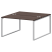 Бенч двойной на 2 рабочих места Арго-М АМБ.О-005 1800x1496x760
