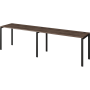 Бенч линейный на 2 рабочих места Арго-М АМБЛ-003.60 2800x600x760