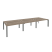 Рабочая станция на П-образном м/к Onix O.MP-D.RS-6.3.7 4140x1475x750