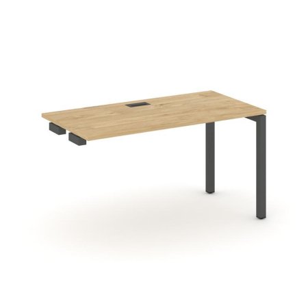 Стол-приставка к опорным элементам SN-5P.OPRS-021 (980х800х750) (Тиквуд Светлый/Металл Антрацит)