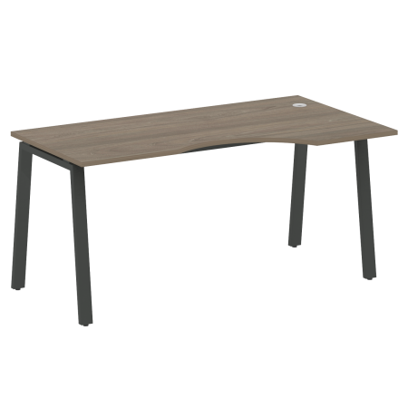 Стол криволинейный правый Metal System Style БА.СА-1 Пр 1600x900x750