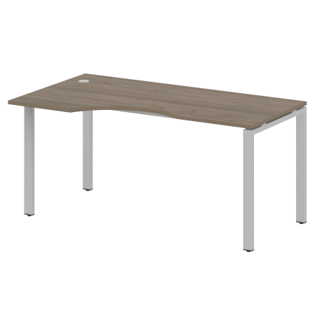 Стол криволинейный левый Metal System Style БП.СА-1 Л 1600x900x750