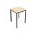 Стол письменный на металлокаркасе Slim С.СП-1.1 600x600x750