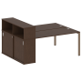 Рабочая станция с опорным шкафом-купе Metal System Style БП.РС-СШК-2.4 2010x1475x1098