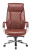 Кресло руководителя T-9924SL светло-коричневый Leather EiCHel кожа крестов. металл хром
