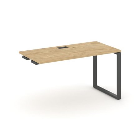 Стол-приставка к опорным элементам SN-6O.OPRS-011 (980х700х750) (Тиквуд Светлый/Металл Антрацит)