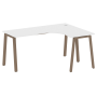 Стол криволинейный правый Metal System Style БА.СА-4 Пр 1600x1200x750