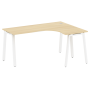 Стол криволинейный правый Metal System Style БА.СА-4 Пр 1600x1200x750