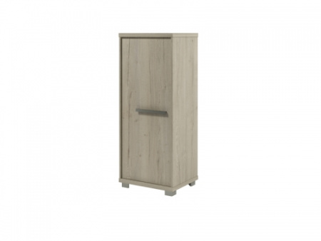 Гардероб Vestar Z-31-02 628x500x1538 (Дуб Галифакс белый/Бетон Чикаго)