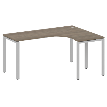 Стол криволинейный правый Metal System Style БП.СА-4 Пр 1600x1200x750